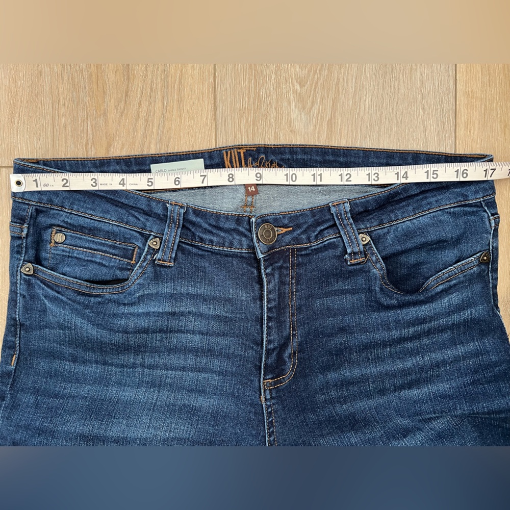 KUT FROM THE KLOTH Carlo Ankle Skinny Jeans EUC - Picture 5 of 16